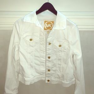White Michael Kors Denim Jacket